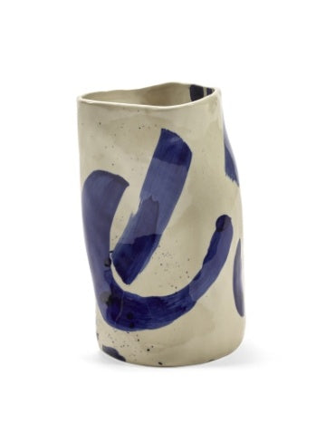 VASE SOPHIA MEDIUM BLEU by Marie Michielssen - SERAX