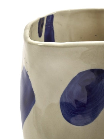 VASE SOPHIA MEDIUM BLEU by Marie Michielssen - SERAX