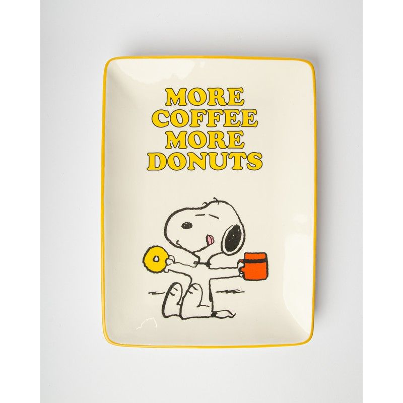 VIDE POCHE SNOOPY - MORE COFFEE MORE DONUTS  - BLOGO
