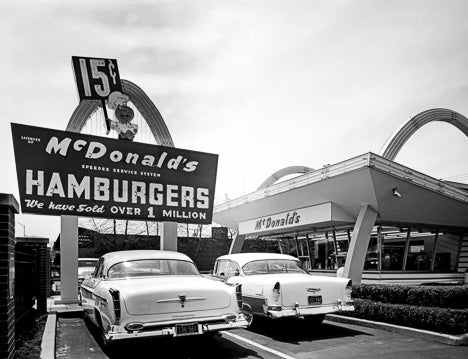 VINTAGE FAST FOOD 30x40cm - DAVID&DAVID