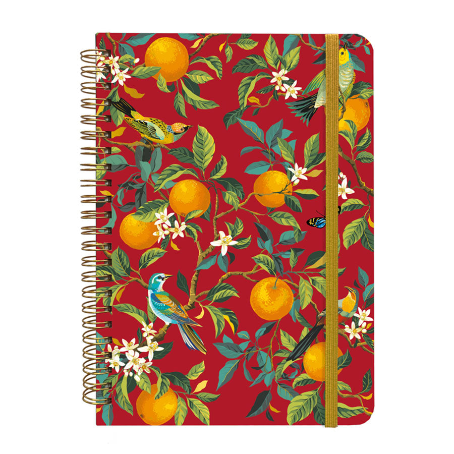 CARNET SPIRALES RIGIDE A5 L'ORANGERIE - CARTES D'ART