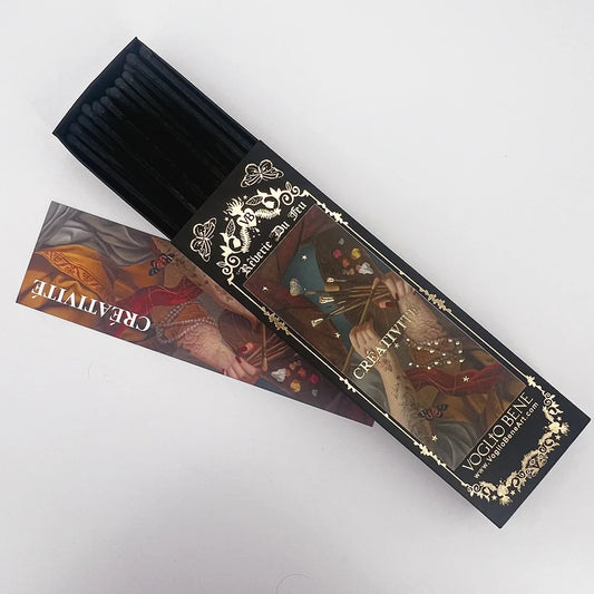 BOITE D'ALLUMETTES A VOEUX  " CREATIVITE "  - VOGLIOBENE