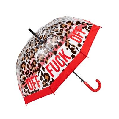 PARAPLUIE PLIABLE " FUCK OFF LEOPARD " -  FISURA