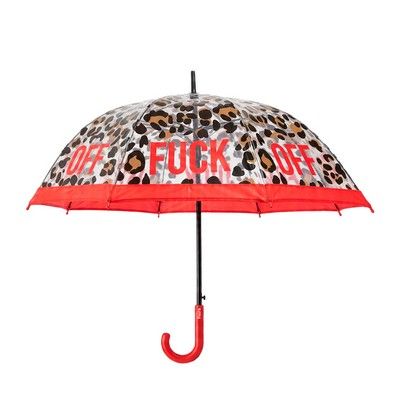 PARAPLUIE PLIABLE " FUCK OFF LEOPARD " -  FISURA
