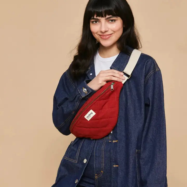 SAC BANANE OLIVIA MATELASSEE - HINDBAG