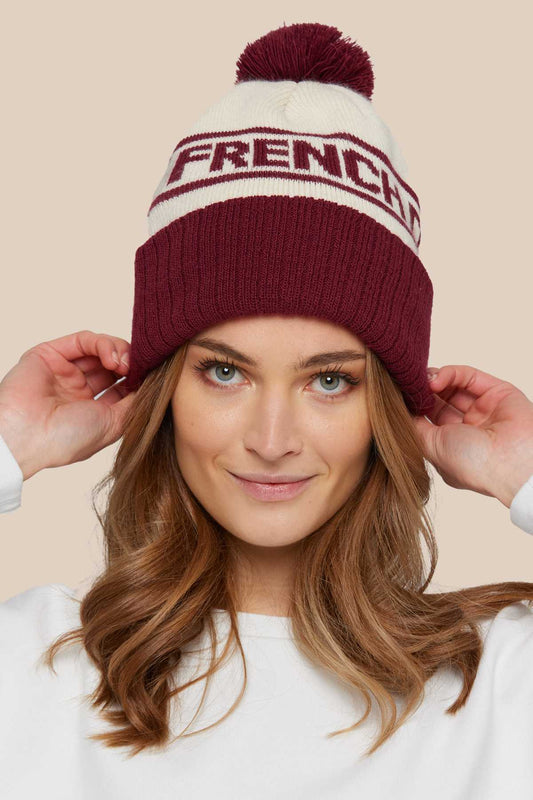 BONNET UNISEXE BOSTON - BURGUNDY - FRENCH DISORDER