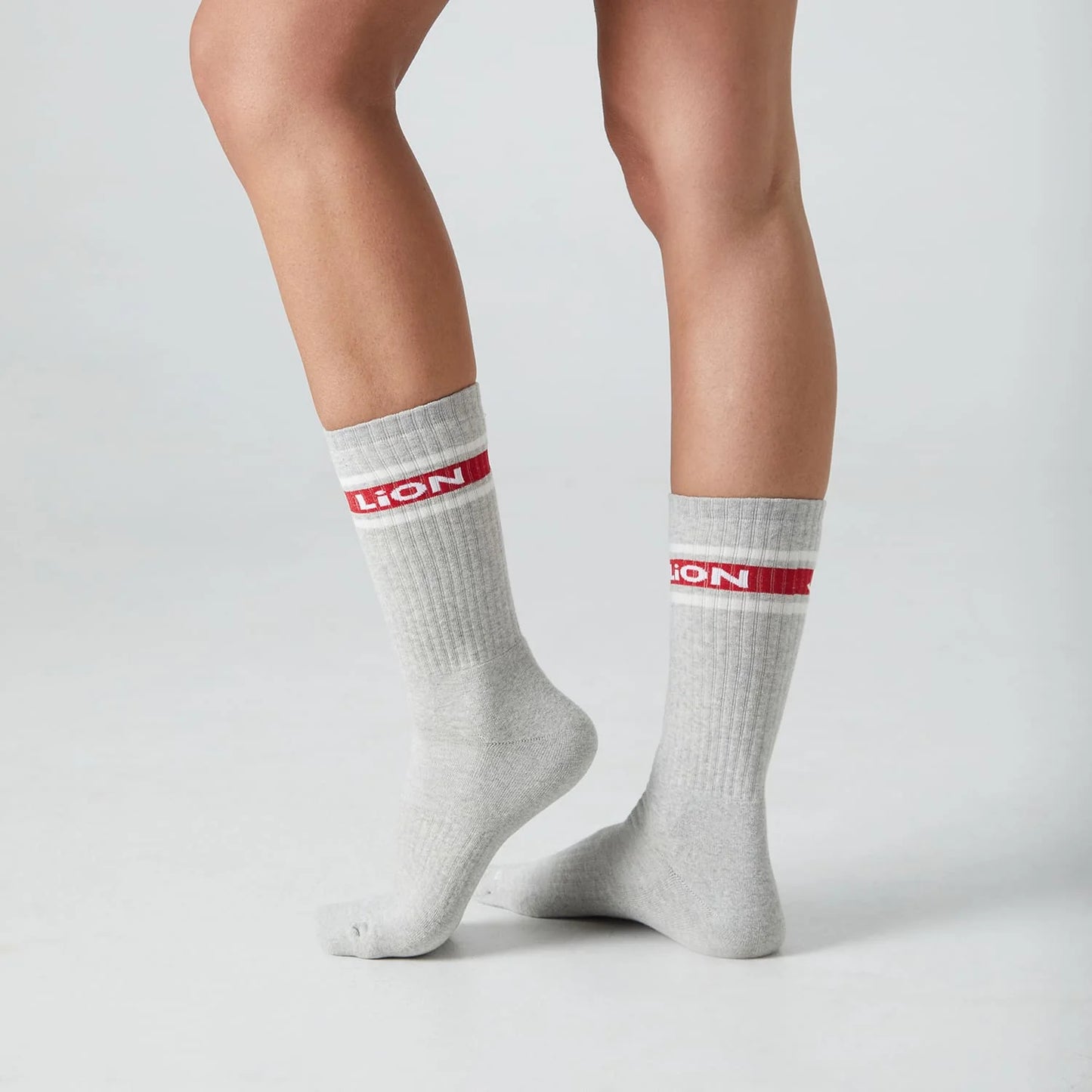 CHAUSSETTES ATHLETIC ESSENTIALS - JL - GREY - JIMMY LION