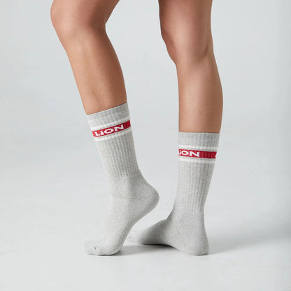 CHAUSSETTES ATHLETIC ESSENTIALS - JL - GREY - JIMMY LION