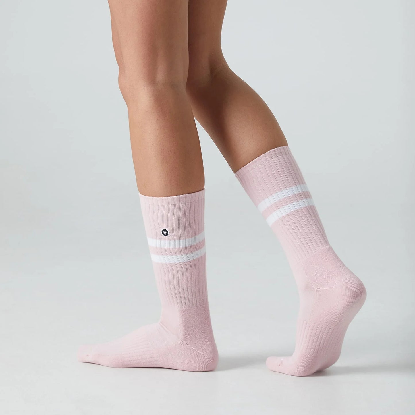 CHAUSSETTES ATHLETIC ESSENTIAL - STRIPES PINK - JIMMY LION