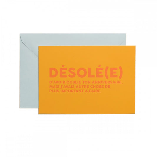 CARTE POSTALE - DESOLE  - FELICIE AUSSI