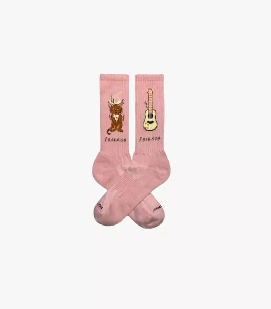 CHAUSSETTES ATHLETIC - FRIENDS SMELLY CAT - JIMMY LION
