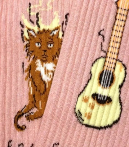 CHAUSSETTES ATHLETIC - FRIENDS SMELLY CAT - JIMMY LION