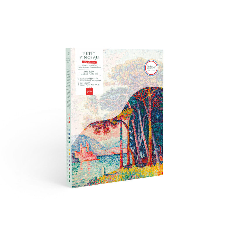 PEINTURE AU NUMERO Antibes (La Pinède) par Paul Signac - LA PETITE EPICERIE