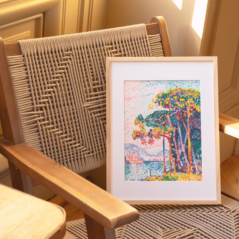 PEINTURE AU NUMERO Antibes (La Pinède) par Paul Signac - LA PETITE EPICERIE