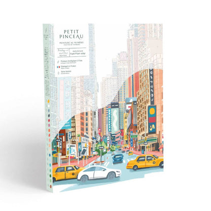 COFFRET PEINTURE AU NUMERO - BROADWAY AND WEST 53RD par Grace Helmer