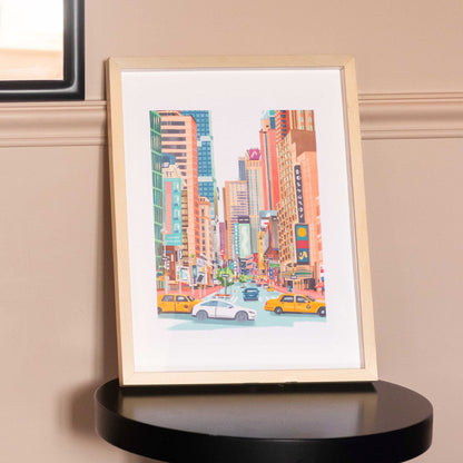 COFFRET PEINTURE AU NUMERO - BROADWAY AND WEST 53RD par Grace Helmer