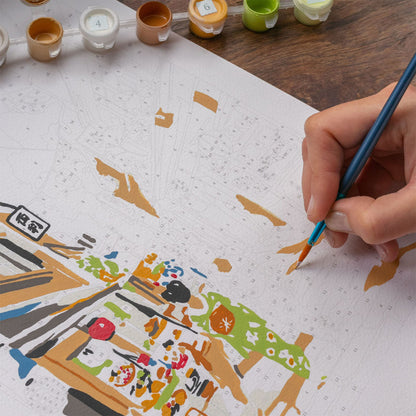 COFFRET PEINTURE AU NUMERO  - KYOTO par La Petite Epicerie