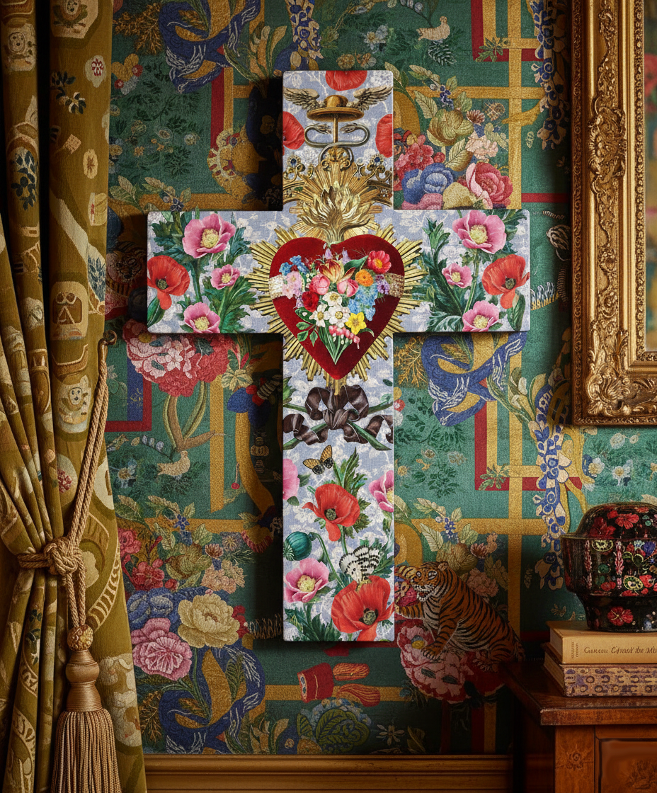 CROIX DEVOTION  21,5x30cm - MOUCHKINE