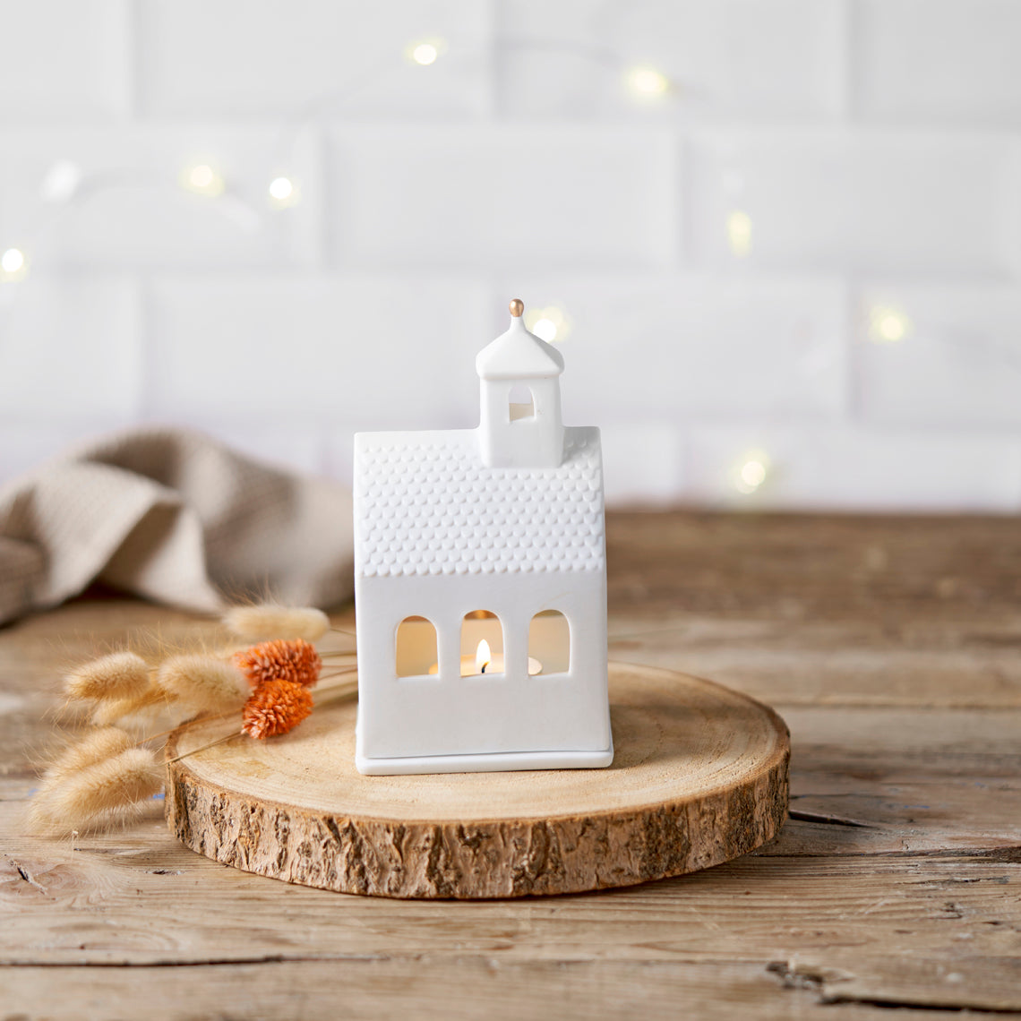 PHOTOPHORE EN PORCELAINE - PETITE CHAPELLE - RADER DESIGN STORIES