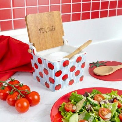 BOITE A GROS SEL - TOMATES - FISURA