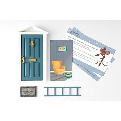 PORTE BLEUE DE LA PETITE SOURIS - FISURA