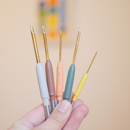 PACK AIGUILLES PUNCH NEEDLE - LADY AUTONAUTA