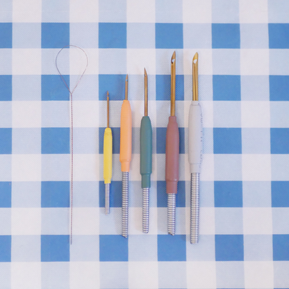 PACK AIGUILLES PUNCH NEEDLE - LADY AUTONAUTA
