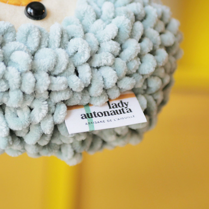 MINI COUSSIN DECO - MONSTRITO PROTECTEUR DU COEUR - LADY AUTONAUTA