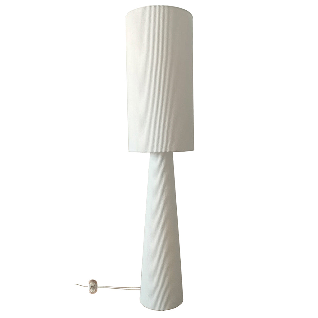 LAMPADAIRE SATURNE 130cm - VELOURS COTELE - OPJET PARIS