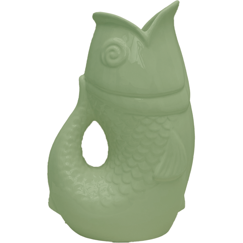 VASE POISSON XXL MATCHA - OPJET PARIS