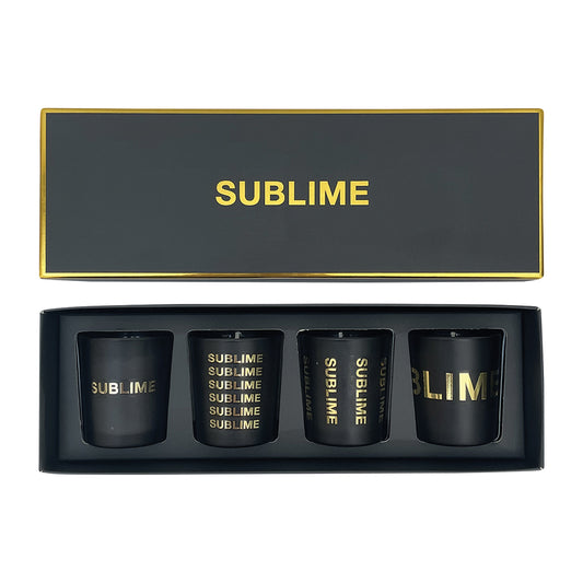 COFFRET DE 4 BOUGIES - SUBLIME - OPJET PARIS