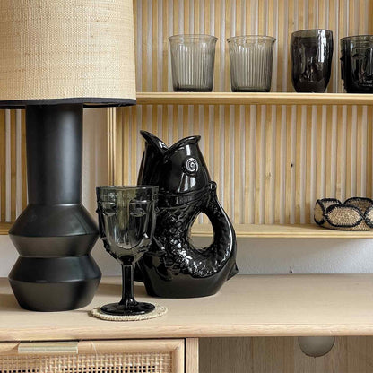 VASE PICHET POISSON NOIR - OPJET PARIS