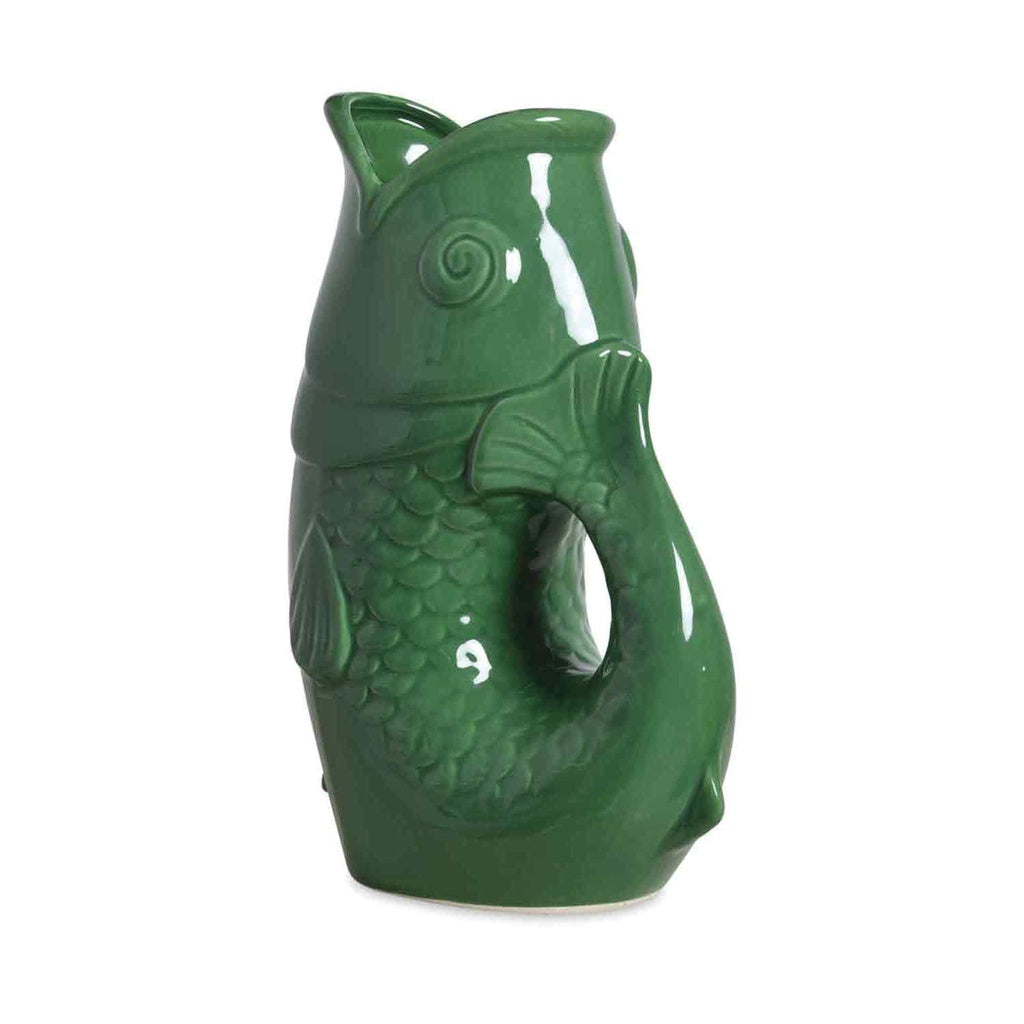 VASE PICHET POISSON VERT - OPJET PARIS
