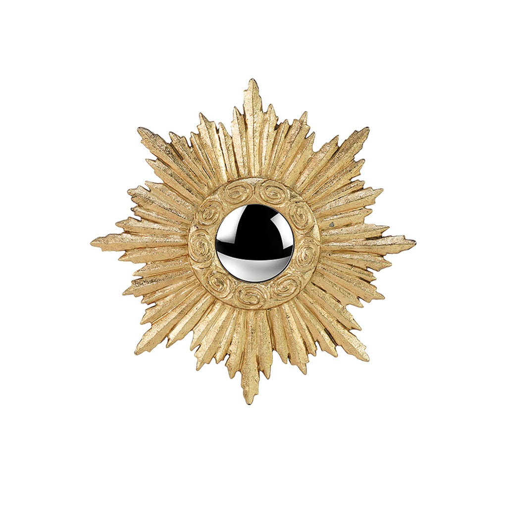 MIROIR SOLEIL PETIT MODELE DORE - OPJET PARIS