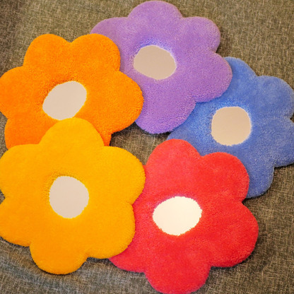 MIROIR DECORATIF EN FORME DE FLEUR - LADY AUTONAUTA