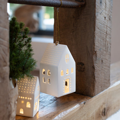 PHOTOPHORE EN PORCELAINE A SUSPENDRE - GRANDE MAISON - RADER DESIGN STORIES