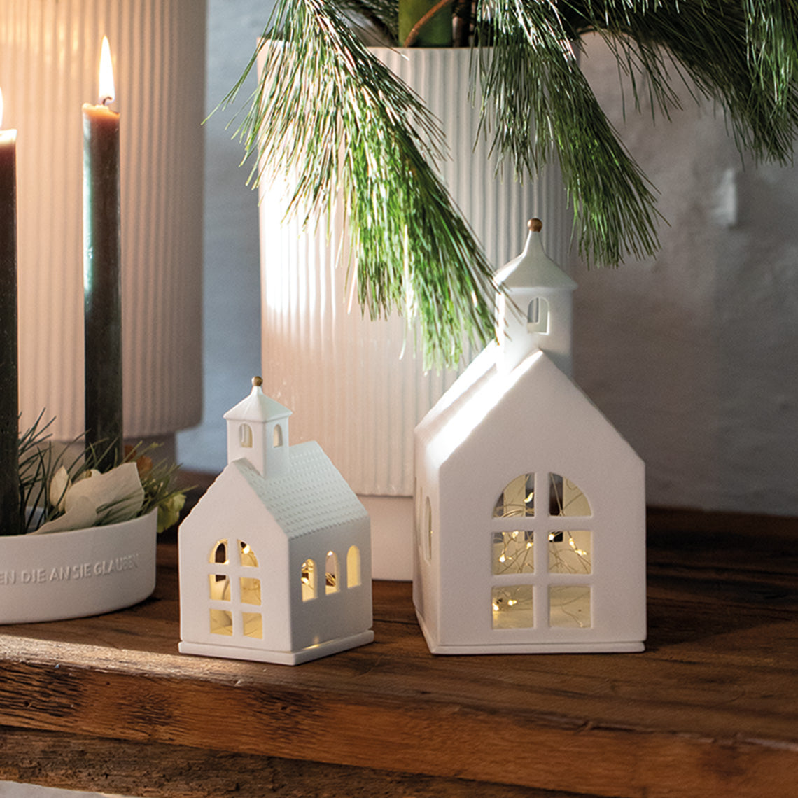 PHOTOPHORE EN PORCELAINE - PETITE CHAPELLE - RADER DESIGN STORIES