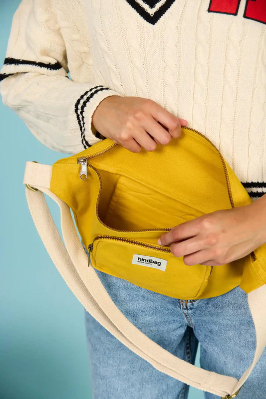 SAC BANANE SOFIA SAFRAN - HINDBAG