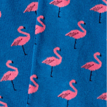 CHAUSSETTES - FLAMINGO - BLEU&ROSE - JIMMY LION