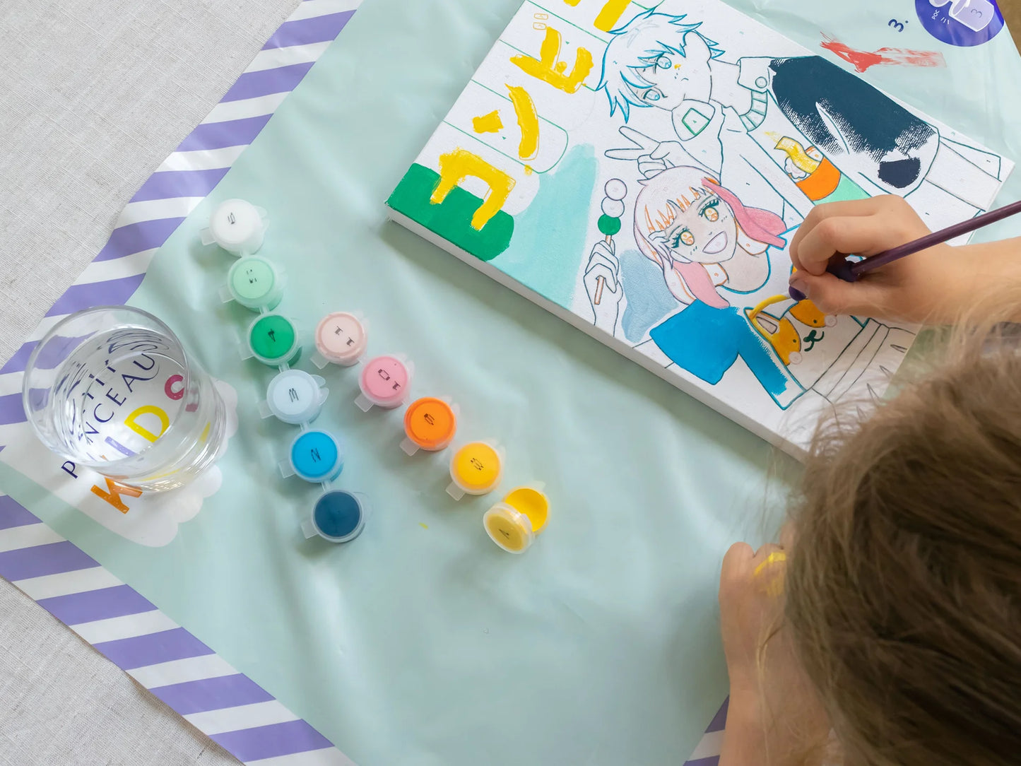PEINTURE AU NUMERO - KIDS - KONBINI