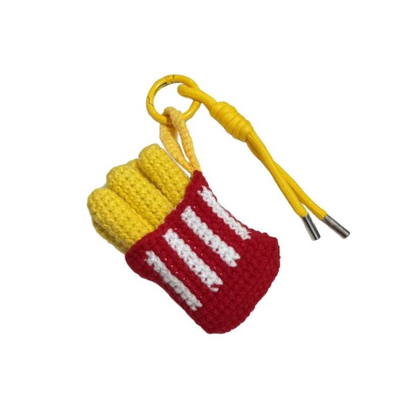 PORTE CLES CROCHET CHIPS