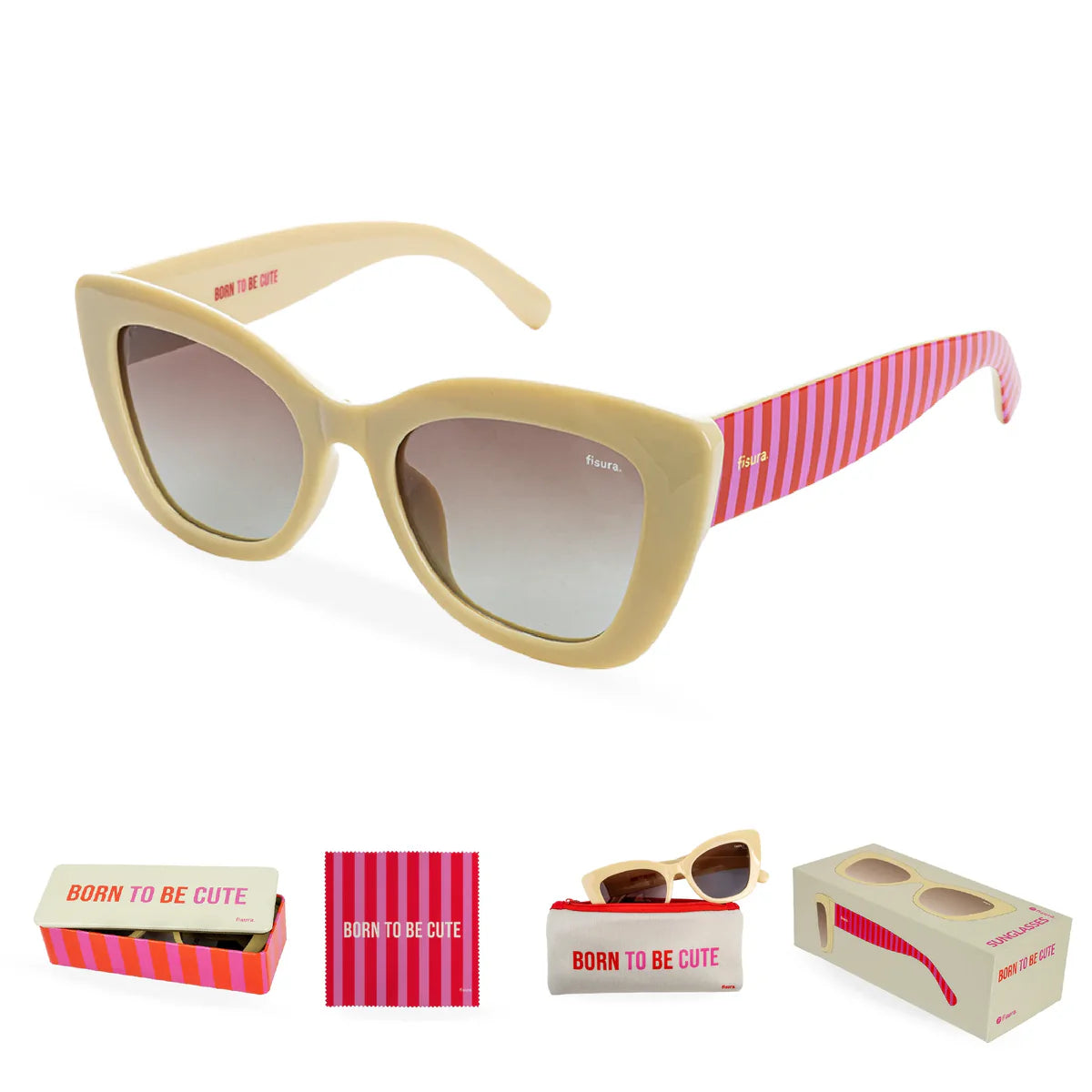LUNETTES DE SOLEIL "BORN TO BE CUTE " - FISURA