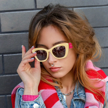 LUNETTES DE SOLEIL "BORN TO BE CUTE " - FISURA