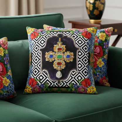 COUSSIN 40x40cm  - BYZANCE - MOUCHKINE