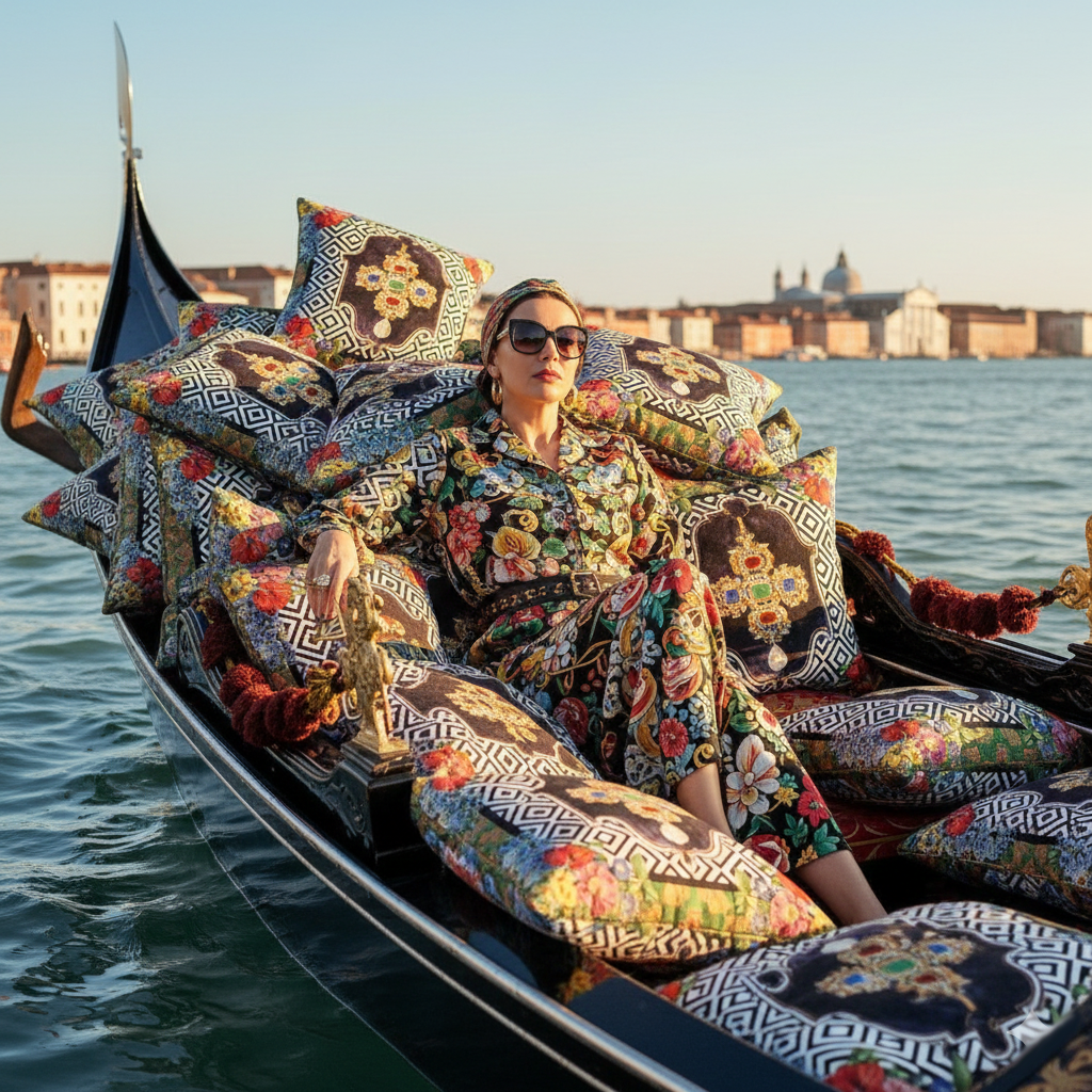 COUSSIN 40x40cm  - BYZANCE - MOUCHKINE