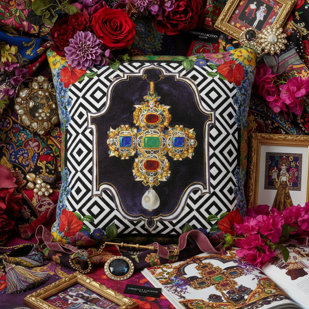 COUSSIN 40x40cm  - BYZANCE - MOUCHKINE