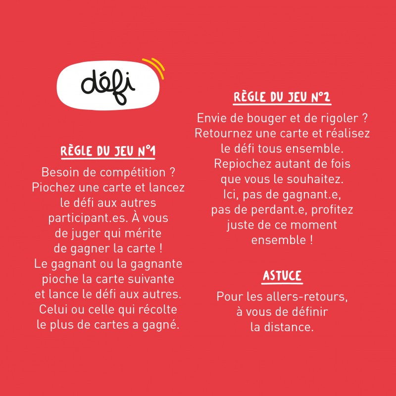 LES DEFIS COOLS - MOVE IT - MINUS EDITIONS