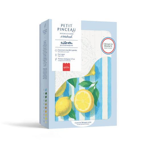 NOTEBOOK A PEINDRE - CITRONS - LA PETITE EPICERIE