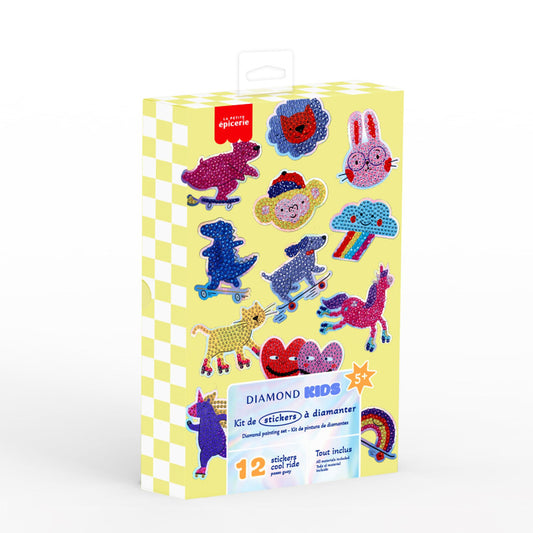 PETIT DIAMOND KIDS - STICKERS COOL RIDE - LA PETITE EPICERIE