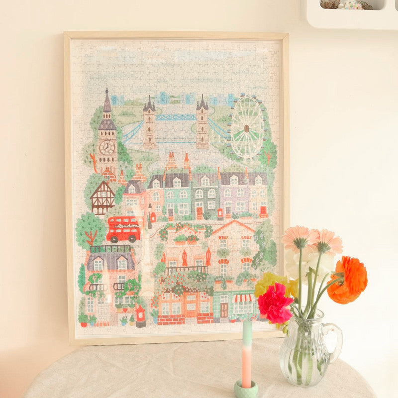 PUZZLE 1000 PIECES London par Hoglet&Co -  LA PETITE EPICERIE